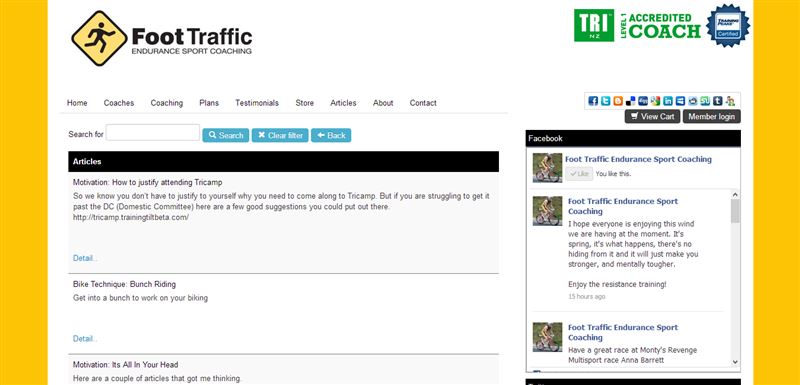 Articles and sharing